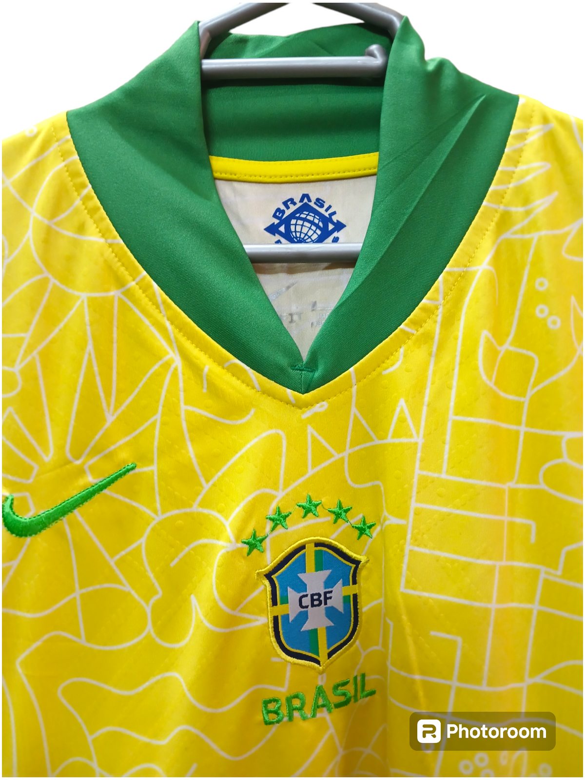 Brazil kids football kit 24/25